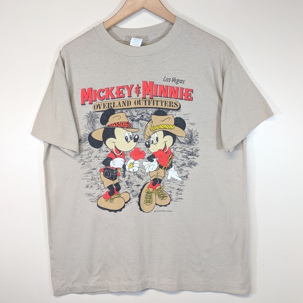 Vintage 80's Mickey & Minnie Vegas T-Shirt